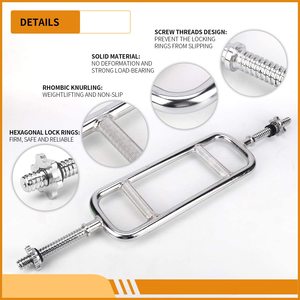 <span class=keywords><strong>Barra</strong></span> de Pesas Hexagonal Personalizada <span class=keywords><strong>con</strong></span> Diseño Curvo para <span class=keywords><strong>Curl</strong></span> de Bíceps, <span class=keywords><strong>Curl</strong></span> de Hombros y Tríceps, para Gimnasio o Casa - Product Image 4