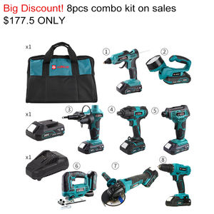 مجموعة أدوات كهربائية مخصصة بسعر رائع-مللي أمبير في الساعة مثقاب كهربائي لاسلكي بزاوية طاحونة مثقاب كهربائي - Product Image 2