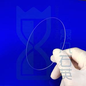 Yüksek hassasiyetli özel lazer kesim temizle kuvars levha düşük fiyatlı yarı iletken için saat camı safir kristal üretim - Product Image 6