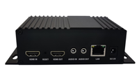 Encodeur IP 4K à un canal H.265 HEVC H.264, décodeur IP vers 4K avec écran OLED