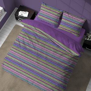 Ensemble de housse de couette 100% coton de marque italienne fiable Baia Designs exquis avec literie essentielle comprenant une taie d'oreiller en drap - Product Image 4