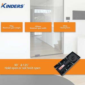 95KG Floor <strong>Spring</strong> Hinges 125&deg; Opening Angle Glass <strong>Door</strong> Ground <strong>Spring</strong> - Product Image 2