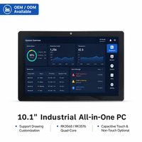 Monitor Layar Sentuh Tablet Android PoE 10,1 Inci untuk Sistem Penjadwalan Pemesanan Ruang Konferensi