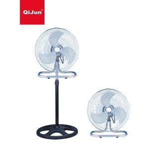 Perú Uruguay Paraguay 360 ° 18 pulgadas 16 pulgadas 3 en 1 Ventilador de soporte eléctrico para el hogar Altura ajustable con hoja de metal de aluminio PP - Product Image 5