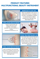 Appareil de massage corporel amincissant haute puissance G8, vibration sous vide, thérapie thermique, relaxation musculaire, pour salon de beauté, spa, usage professionnel