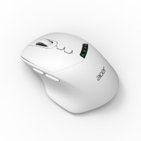 OMR254 Tri-Mode USB Rechargeable LED Écran sans fil BT Souris 2.4G ergonomique Mini 3D Design avec orientation main gauche