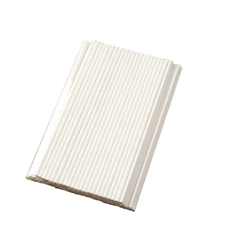 Benutzer definierte Mode ECO Friendly Raw Pulp Paper Shaft Lollipop Paper Stick oder Cotton Swab Stick