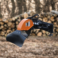 Broyeurs de bois Skid Steer pour l'agriculture Broyeur de souche Fendeuse de bûches Foresterie Brosse Tondeuse avec Moteur Excavatrice Pompe Core Machinery