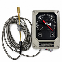 Indicateur de température d'huile de transformateur BWY-802 0-150°C, thermomètre de niveau d'huile supérieur avec capillaire de 5m, 2 interrupteurs d'alarme, filetage M27x2