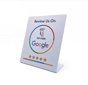 แท่นวางอะคริลิคสำหรับแสดงรีวิวโซเชียลมีเดียพร้อมระบบสแกน NFC ความถี่ 13.56mhz รองรับการสแกนบัตร NFC - Product Image 4