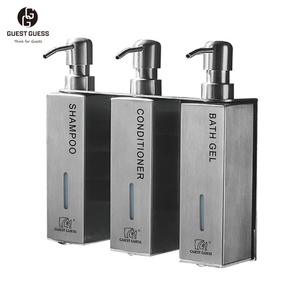 Distributeur de savon liquide mural antivol en acier inoxydable de haute qualité pour salle de bain - Product Image 6