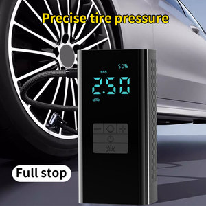 Gonfleur de pneu de voiture avec batterie externe Compresseur d'air 150PSI <span class=keywords><strong>Pompe</strong></span> à air de voiture pour voiture Moto Vélo Ball LED Lighting - Product Image 2