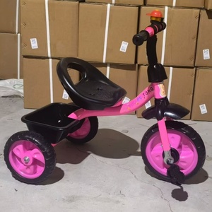 Triciclo para Niños de Fábrica, Nuevo Triciclo de Tres Ruedas para Niños, Bicicleta de Pedales para Bebés, Triciclo con Asiento y Pedales, Triciclo con Plataforma Elevada - Product Image 6