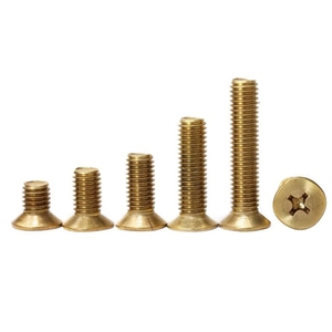 Tornillo de Cabeza Avellanada Hexagonal de Latón JSCREW DIN7991 M2 M8 para Maquinaria de Precisión y Montaje de Muebles Decorativos - Product Image 2