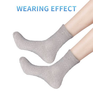 EMS Dezenas Vibração Elétrica Acupuntura Estimulação Muscular Médica Massageador Do Pé Meias para Massagem Alívio Da Dor Produtos - Product Image 4