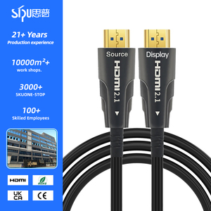 Câble à fibre optique blindé SIPU 2026 AOC HDTV <span class=keywords><strong>4K</strong></span> <span class=keywords><strong>120Hz</strong></span> plaqué or pour PS5 et home cinéma 5M-300M - Product Image 1