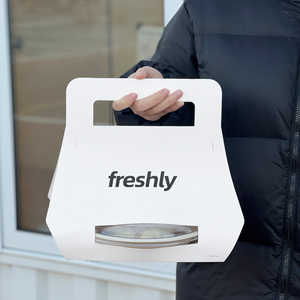 Bol de pulpe de <span class=keywords><strong>yaourt</strong></span> de repas léger jetable emballage en carton portable pour l'impression d'estampage à emporter de brassage à froid pour les salades aliments - Product Image 3