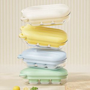 Juego de moldes para bandeja de hielo, de calidad alimentaria, ecológicos, portátiles, que ahorran espacio, reutilizables, compatibles con accesorios para hacer cubitos de hielo, cócteles y whisky - Product Image 5