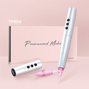 Grosir Makeup permanen mesin tato alis nirkabel garis bibir perangkat tato untuk tato seniman kerja - Product Image 3