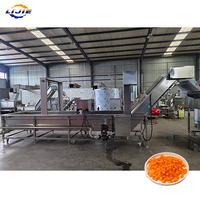 Nouvelle Machine Automatique de Fabrication de Légumes et Fruits Séchés (Manioc, Patate Douce) avec Contrôle PLC, Pompe à Engrenages, Lavage, Tranchage et Séchage