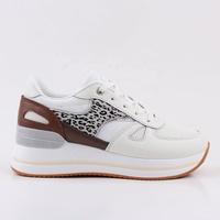 Chaussures de luxe de haute qualité avec logo personnalisé pour femmes Chaussures Femme à plateforme Chaussures de marche décontractées respirantes Chaussures épaisses pour femmes Chaussures décontractées