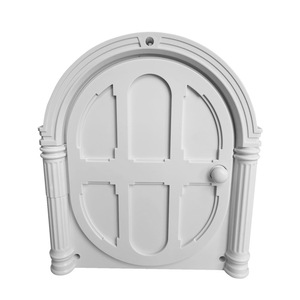 Porte intérieure pour chats en plastique ABS au design moderne, installation facile avec accès bidirectionnel - Product Image 4