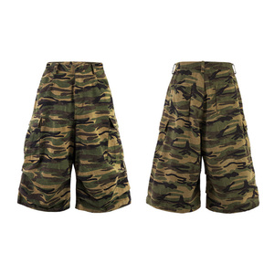 Pantalones cortos de trabajo con camuflaje de jungla, estilo casual americano, para primavera y verano 2026, nueva marca de moda. - Product Image 4
