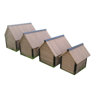 2024 nueva casa de perro de madera aislada para exteriores diseño impermeable moderno para perros grandes - Product Image 6