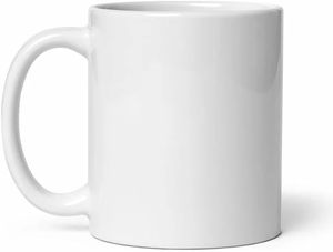 Tazas de Café Nórdicas de Cerámica Blanca en Blanco de Grado 3A de 11 oz, Hechas a Mano, para Sublimación, Precio Bajo, Venta al por Mayor en China - Product Image 5