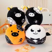 Produsen Boneka Hewan Plush Desain Pribadi Halloween OEM/ODM, Mainan Boneka Kucing Plush, Produsen Boneka Hewan Plush Kustom untuk Hadiah