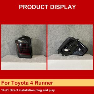 J ONE Nuevas Luces Traseras para Toyota 4Runner 2014-<span class=keywords><strong>2021</strong></span>, Luces Traseras LED, Repuestos de Auto en Línea - Product Image 6