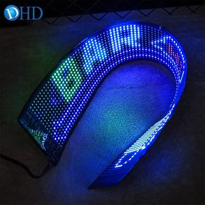 شاشة عرض رقمية مرنة من نوع <span class=keywords><strong>LED</strong></span> فائقة الجودة من النوافذ الخلفية للسيارات شاشة عرض <span class=keywords><strong>LED</strong></span> ملونة بشاشة <span class=keywords><strong>LED</strong></span> تعمل بتطبيق APP للتحكم في السيارة شاشة عرض <span class=keywords><strong>LED</strong></span> للإعلانات - Product Image 2