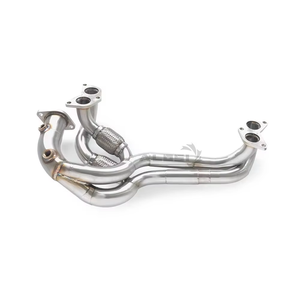 Silenciador de escape directo Colector de escape adecuado para <span class=keywords><strong>Toyota</strong></span> <span class=keywords><strong>GT86</strong></span>/GR86/86 2,4 2020-2024 Tubo de escape Premium de acero inoxidable - Product Image 3