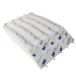 Autocollants d'étiquettes postales rondes en cire transparente à double couche, découpés sur mesure, adhésifs, tailles personnalisées, fabriqués en usine OEM - Product Image 5