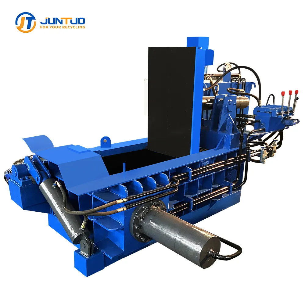 High Efficient Steel Iron Copper Chips Aluminum Scrap Briquetting Machine