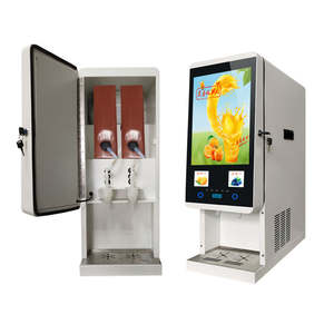 Máquina Expendedora de jugo de hielo inteligente Sistema de enfriamiento del compresor Máquina de café automática - Product Image 4