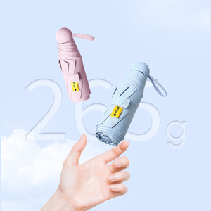 Paraguas de Bolsillo Mini, Regalos Empresariales, Protección UV, Ligeros, Apertura Manual, Logotipo Personalizado, 5 Pliegues, Diseño Moderno y Lujoso - Product Image 2