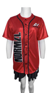 Setelan pakaian bisbol kustom Jersey bisbol payet leher V Oem Jersey Cheer berkilau warna GLITTER - Product Image 2