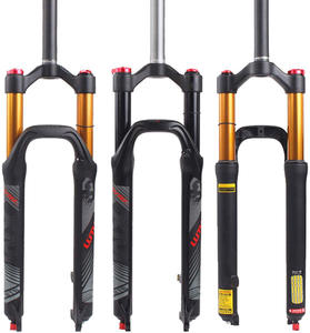 LUTU-tenedores de suspensión para <span class=keywords><strong>bicicleta</strong></span> de montaña, rectos, 26/27, 5/29 '', <span class=keywords><strong>horquilla</strong></span> de aire, freno de disco rígido - Product Image 2