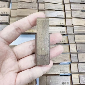 Factory Direct Creative <strong>Gifts</strong> Wooden Portable Disc Rotating USB 3.0 Drive Maple Walnut Mahogany Beech Lettering 128G - Product Image 4