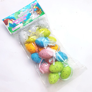 Decorazioni Pasquali da Appendere per la Casa, Ornamenti Realistici, Serie Uova Macchiate, Set <span class=keywords><strong>di</strong></span> Uova <span class=keywords><strong>di</strong></span> <span class=keywords><strong>Pasqua</strong></span> in Plastica - Product Image 1