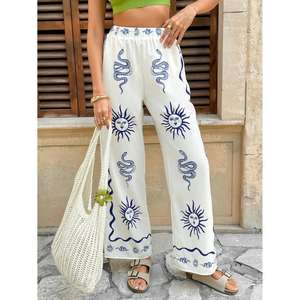 กางเกงลำลองสำหรับใส่ทำงานสำหรับผู้หญิง ผลิตจากผ้าที่ระบายอากาศได้ดีและทรงสวมใส่สบายเพื่อประสิทธิภาพการทำงานเป็นเวลานาน - Product Image 3