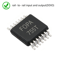 La puce d'amplificateur opérationnel FOPA755T remplace la puce TLV4172IPWR TSSOP-14, 900μA, 10MHz, quatre canaux Rail-To-Rail