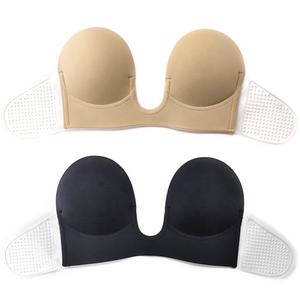 Coller sur <span class=keywords><strong>soutien</strong></span>-<span class=keywords><strong>gorge</strong></span> dos nu et sans bretelles en forme de V adhésif en silicone <span class=keywords><strong>invisible</strong></span> de <span class=keywords><strong>grande</strong></span> <span class=keywords><strong>taille</strong></span> en forme de U profond - Product Image 3