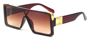 Gafas <span class=keywords><strong>de</strong></span> sol cuadradas con gradiente para hombre y mujer, <span class=keywords><strong>lentes</strong></span> <span class=keywords><strong>de</strong></span> sol cuadradas a la moda, <span class=keywords><strong>2022</strong></span> - Product Image 5