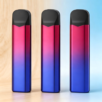 Briquet Électrique Portable Classique Personnalisé OEM ODM avec Logo, Accessoires Fumeurs, Batterie Rechargeable USB Type-C, Arc-en-ciel, Guangdong