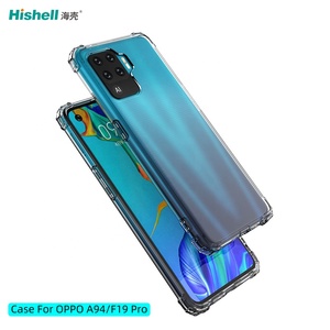 TPU souple Anti-jaune antichoc Transparent mince housse de téléphone portable pour <span class=keywords><strong>Oppo</strong></span> A94 <span class=keywords><strong>F19</strong></span> <span class=keywords><strong>Pro</strong></span> - Product Image 1