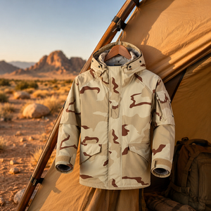 Nueva llegada 3 Color <span class=keywords><strong>Desert</strong></span> ECWCS a prueba de viento <span class=keywords><strong>M65</strong></span> Field Jacket - Product Image 2