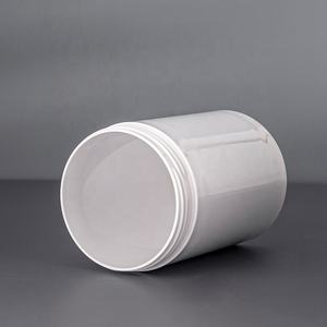 Bocaux en PET blanc de bonne qualité 250g 450g 500g 650g pour la <span class=keywords><strong>gelée</strong></span> <span class=keywords><strong>royale</strong></span>, emballage plastique, bocaux à sirop, miel avec étiquette - Product Image 4