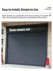 Volets roulants de garage renforcés résistants au vent, structure stable <span class=keywords><strong>pour</strong></span> installation extérieure - Product Image 6